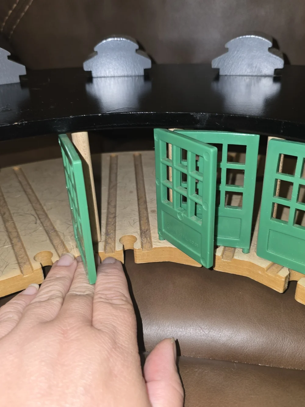Vintage Thomas's the Train Tidmouth Engine Shed Roundhouse Station GUC 5 Door